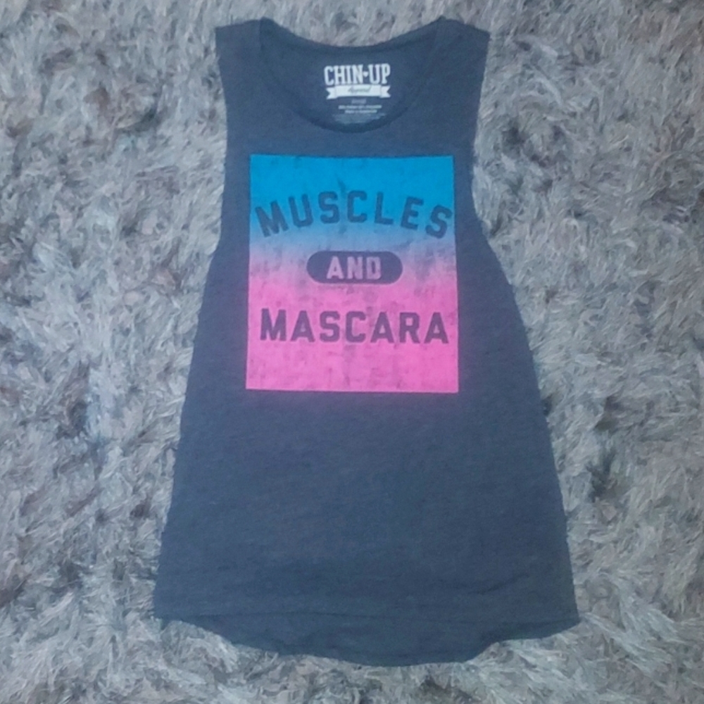 CHIN-UP Women's Tank Top size Small